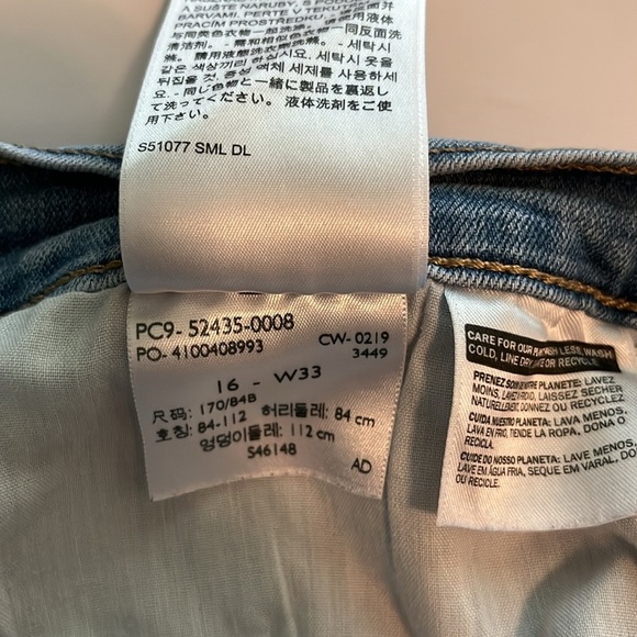 Levi’s Classic Capri High Rise Size 16 - Picture 12 of 16